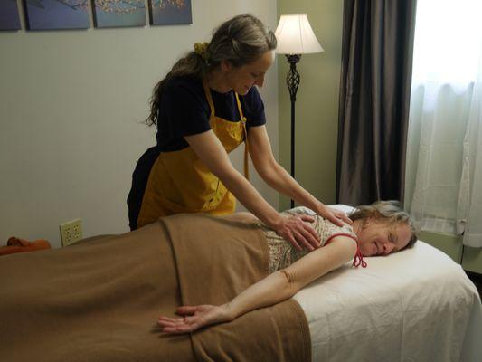 Private massage room