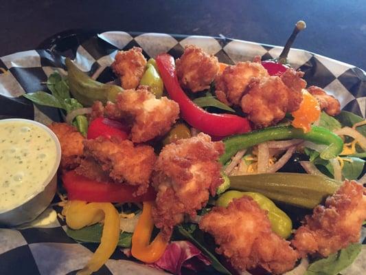 Breaded Chicken Salad