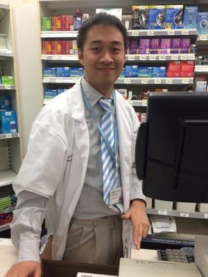 Pharmacy Manager- Jeffrey Hsu. One of Walgreen's most valuable resource at the pharmacy. Excellent customer service.