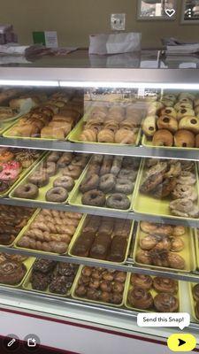 A variety of donuts to choose from!