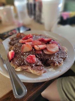 Nutella pancakes