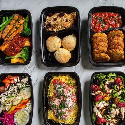 Lunches packed and ready to stock your fridge