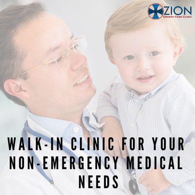 No waiting! Zion Urgent Care offers affordable, caring medical services to Katy, TX and the surrounding communities.