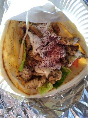 Chicken shawarma