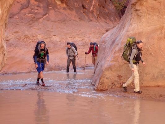 Paria River backpacking