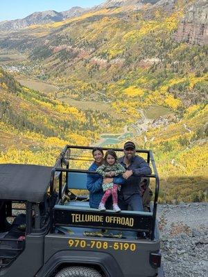 Our family and the Telluride Off-road Truck