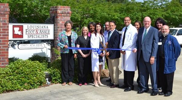 Ribbon Cutting Ceremony with Chamber of Commerce