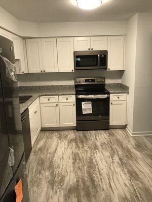 Kitchen after Fire Remediation