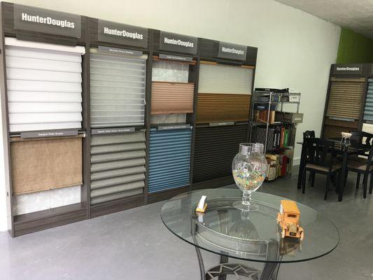 FULL LINE OF HUNTER DOUGLAS
 PRODUCTS