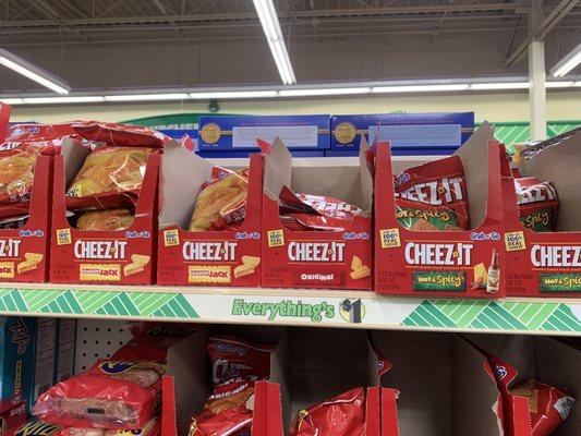 Cheez-It Baked Snack Crackers 3 flavors-Original, Cheddar Jack and Hot & Spicy