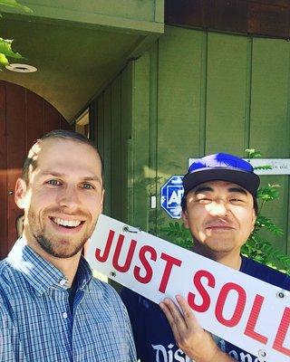 Congrats to my seller for a smooth and easy close!