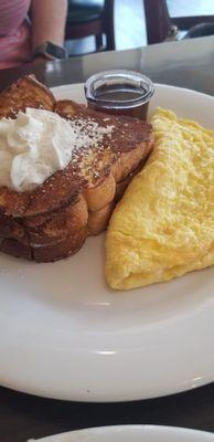 Blueberry stuffed French toast