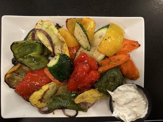 Grilled Roast Vegetable Platter