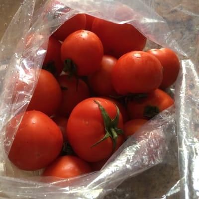 Happy boys Farms has the best "Early girl" tomatoes- so guud!!