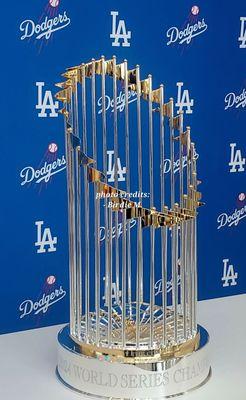 Private Showing of 2024 World Series Trophy.  Yakult, U.S.A.  Fountain Valley, CA.  - December, 2024