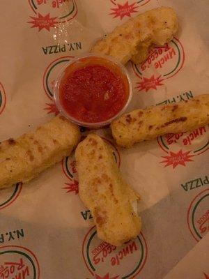 Mozzarella Sticks - disgusting