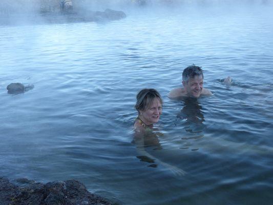 Hot Springs freezing