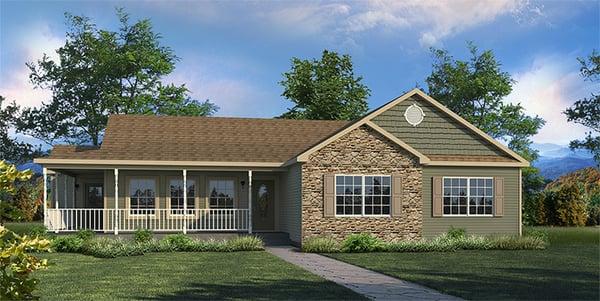 Boones Creek - Ranch Style Modular Home