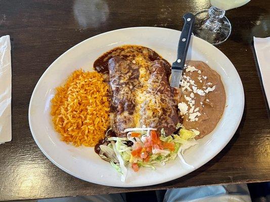 Molé Enchiladas. Always awesome!