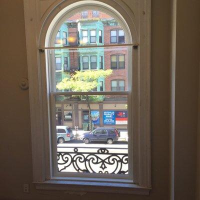 I had 3 of these arched windows