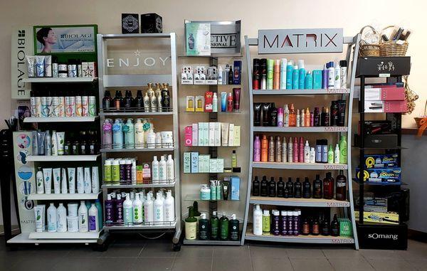 Hair products sold at Hairtopia