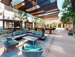 Outdoor courtyard