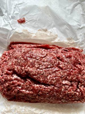 Waygu ground beef