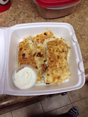 Chicken quesadilla