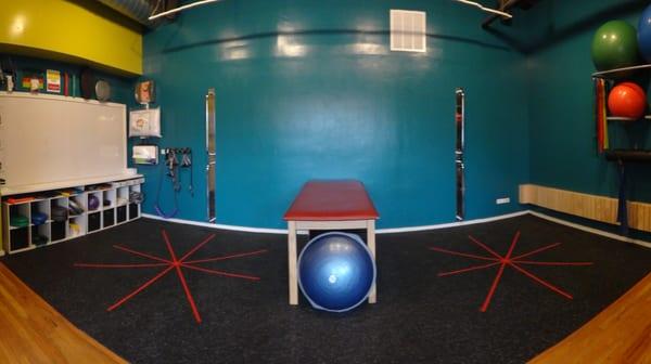 Physical Therapy Room.