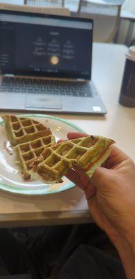 Coconut waffle