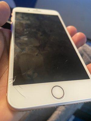 Cracked "New" Screen