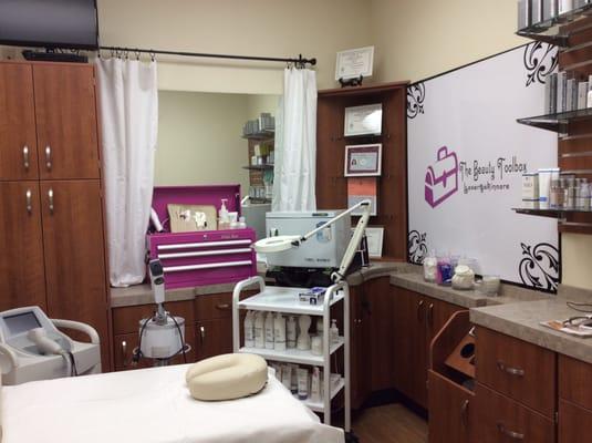 private treatment room for all your pampering needs!