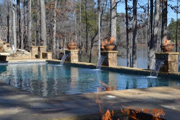 Large 50,000 Gallon Pool with 10+ Deep End