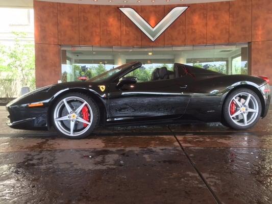 Ferrari 458 Convertible Exotic Rental Car by Imagine Lifestyles