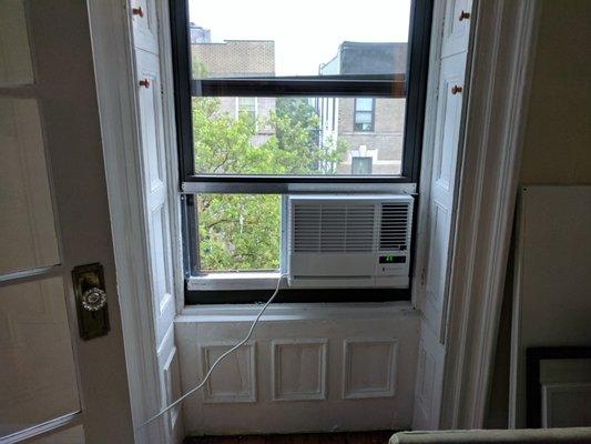 Window AC install