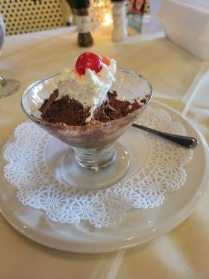 Chocolate mousse