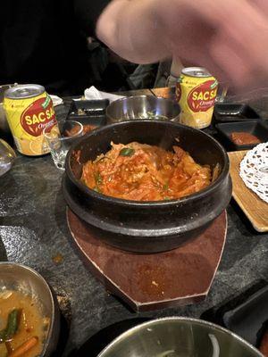 Kimchi soup