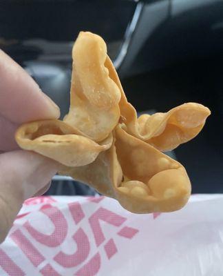 Cream Cheese Wontons