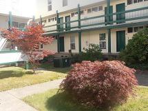 Millrace Apartments courtyard