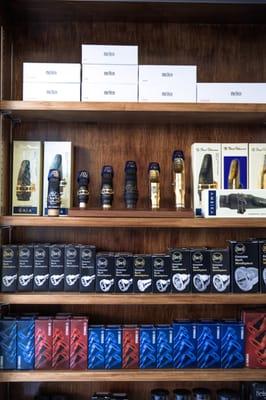 We have the best selection of new and used mouthpieces you will see north of Seattle.