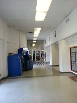 Inside the post office