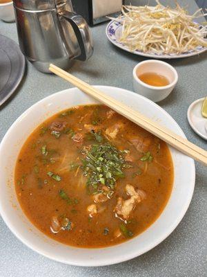 Beef Stew with rice noodle