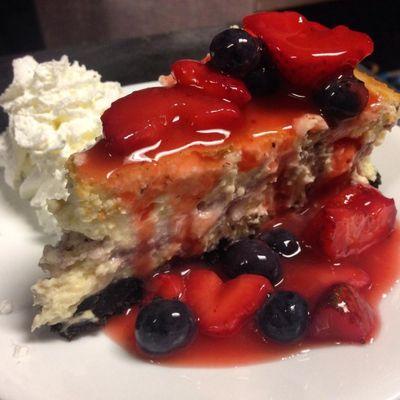 Very berry cheesecake