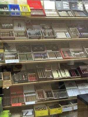 Humidor cigar selection