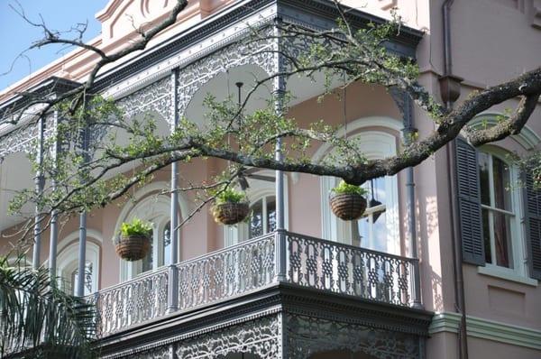 A house along our Garden District Tour.