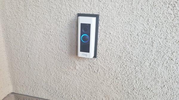 Ring WIFI Doorbell Installed