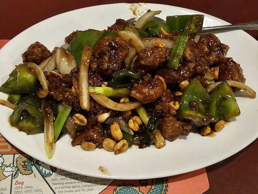 Kung Pao chicken.