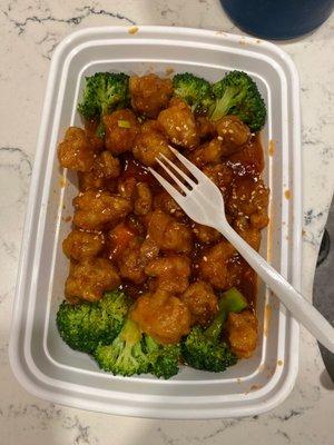 Sesame chicken