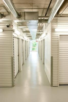 Our climate controlled units have individual AC vents in each unit.