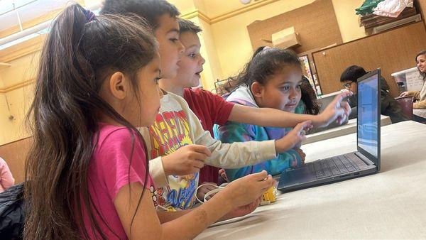 Code Wiz also offered a free class at our local library to get kids excited about robotics.